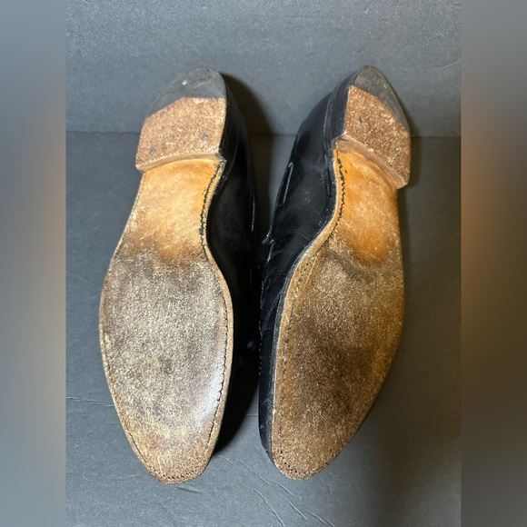 Allen Edmonds Mens Grayson Black tassel Loafers Sz 9.5 - Picture 12 of 15